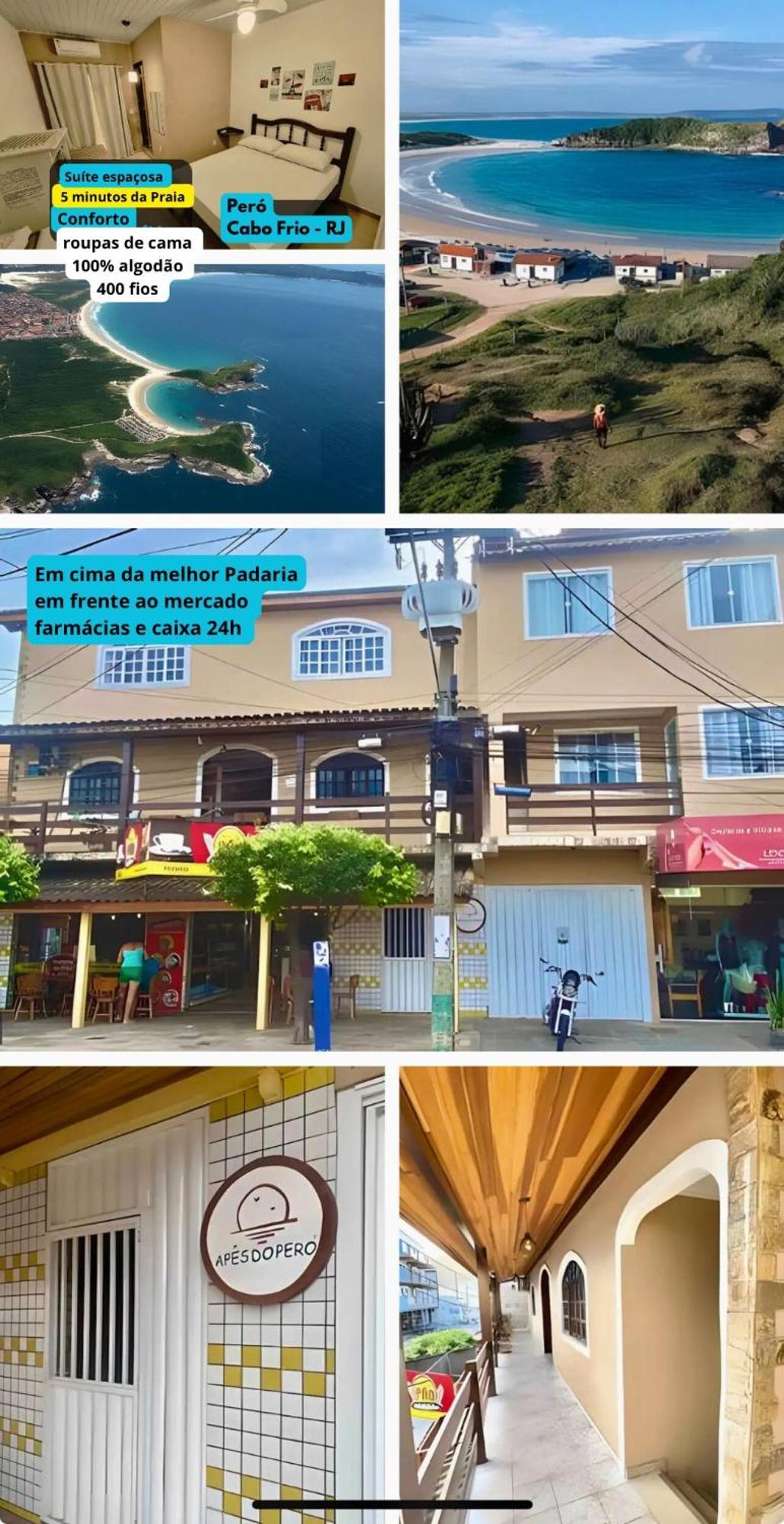 Apês do Peró 05 Suíte 3 pessoas Cabo Frio Extérieur photo